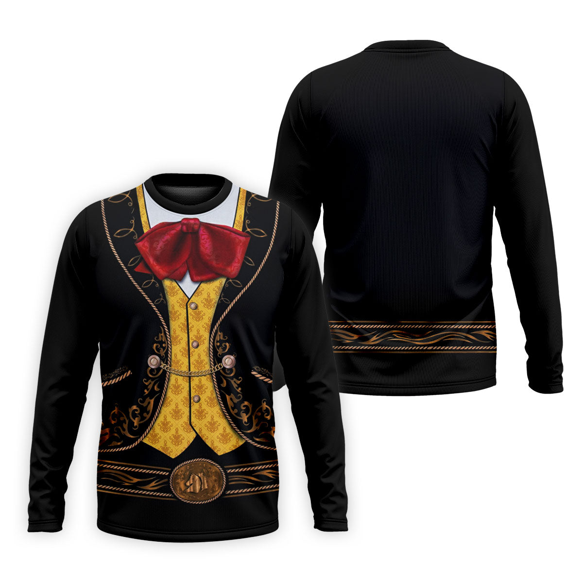 Mexican Fiesta Theme Funny Costume Golf Tops For Men, Cinco De Mayo Celebration Golf Shirts For Men