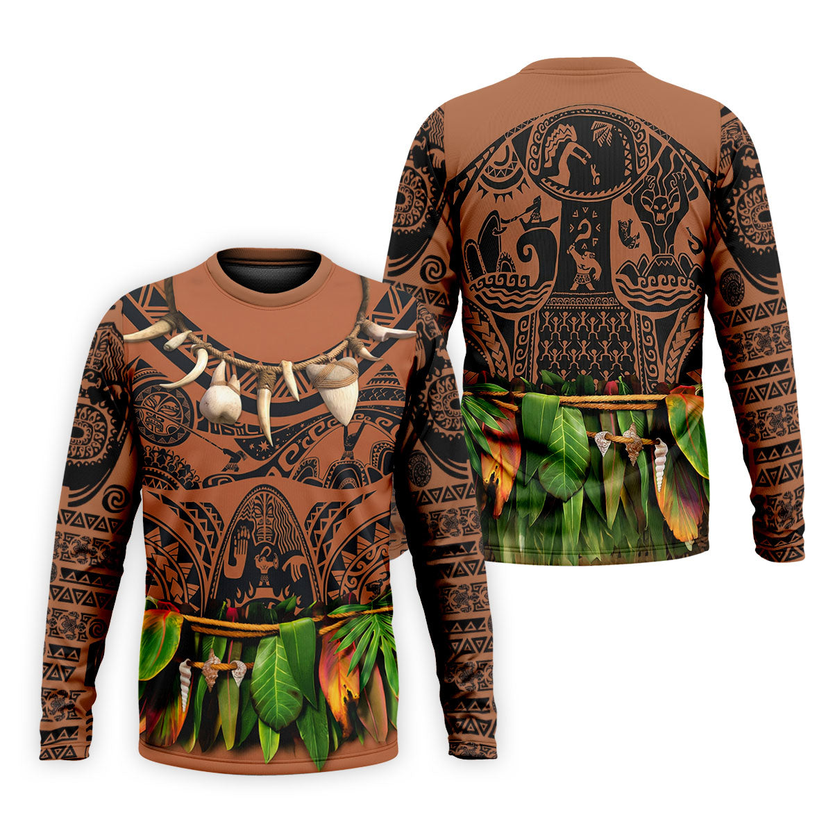 Cartoon Costume Hawaiian Golf Shirt, Men's Funny Golf Shirts, Polo Shirts For Men