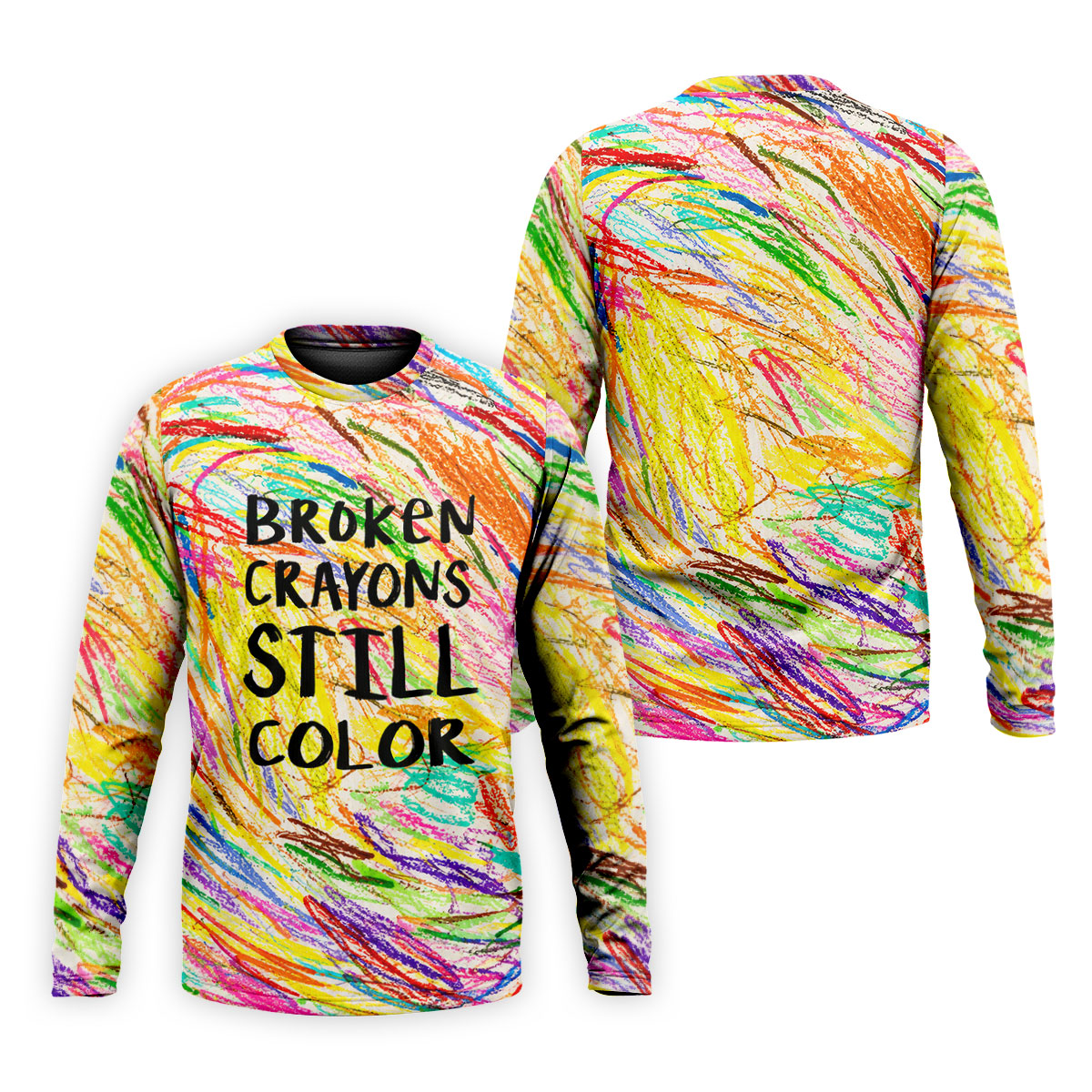 Broken Crayons Still Color Breast Cancer Shirt, Mens Golf Polo, Golf Apparel For Men