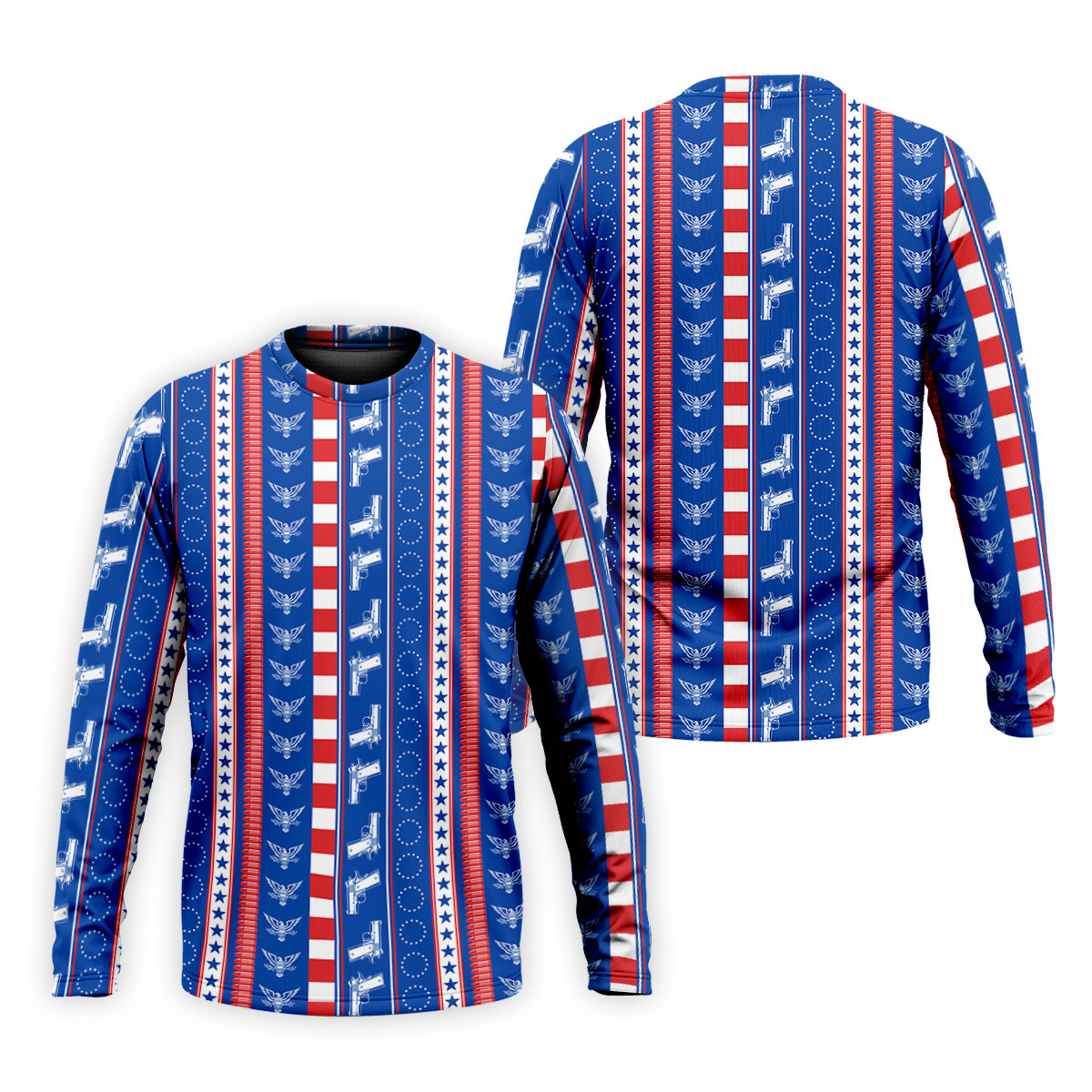 Red White Blue Army Theme Patriotic 4th Of July Golf Shirt, 250 Years Golf Shirts For Men
