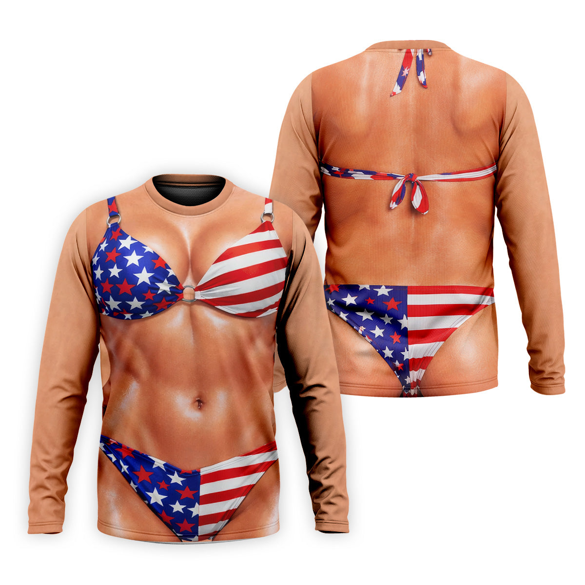 Naughty Fun USA Patriotic 4th Of July Golf Tops For Men, 250th Anniversary Golf Shirts For Men