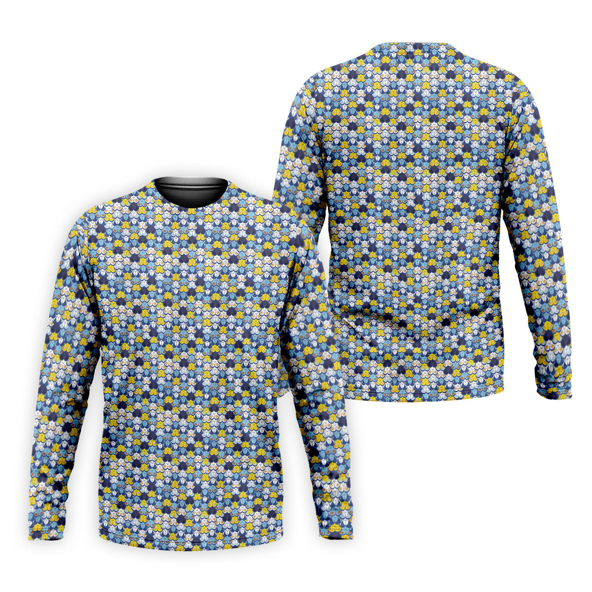 Funny Beer Pretzel Cleavage Pattern Golf Polo Shirt, Mens Golf Polo, Printed Golf Shirts