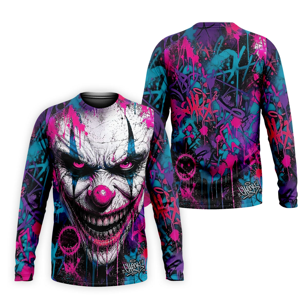 Halloween Horror Character Golf Shirt, Mens Golf Polo, Printed Golf Shirts