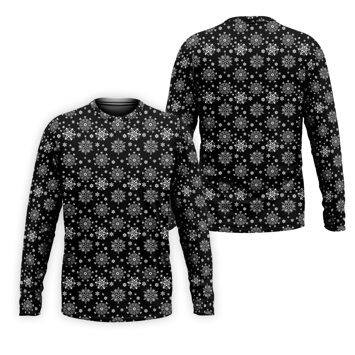 Dirty Funny Adult Humor Snowflakes Black Golf Shirt, Fun Men's Golf Polos, Christmas Golf Shirt, Polo Shirts For Men