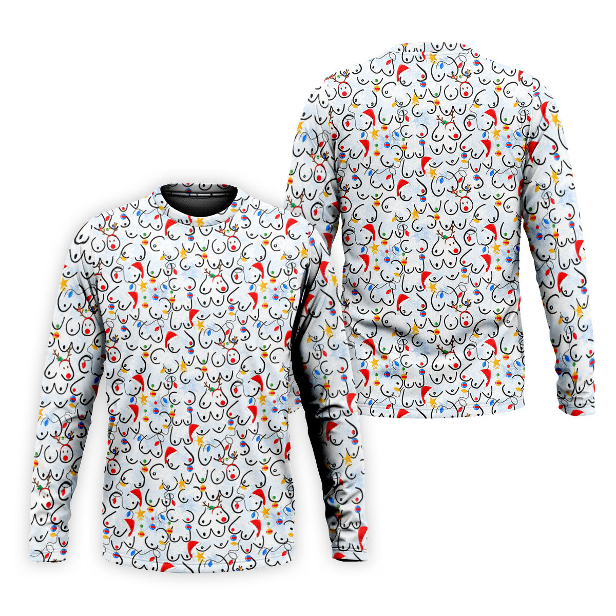 Naughty Christmas Golf Tops For Men, Christmas Golf Shirt, Fun Golf Shirts For Men, Golf Gift For Men