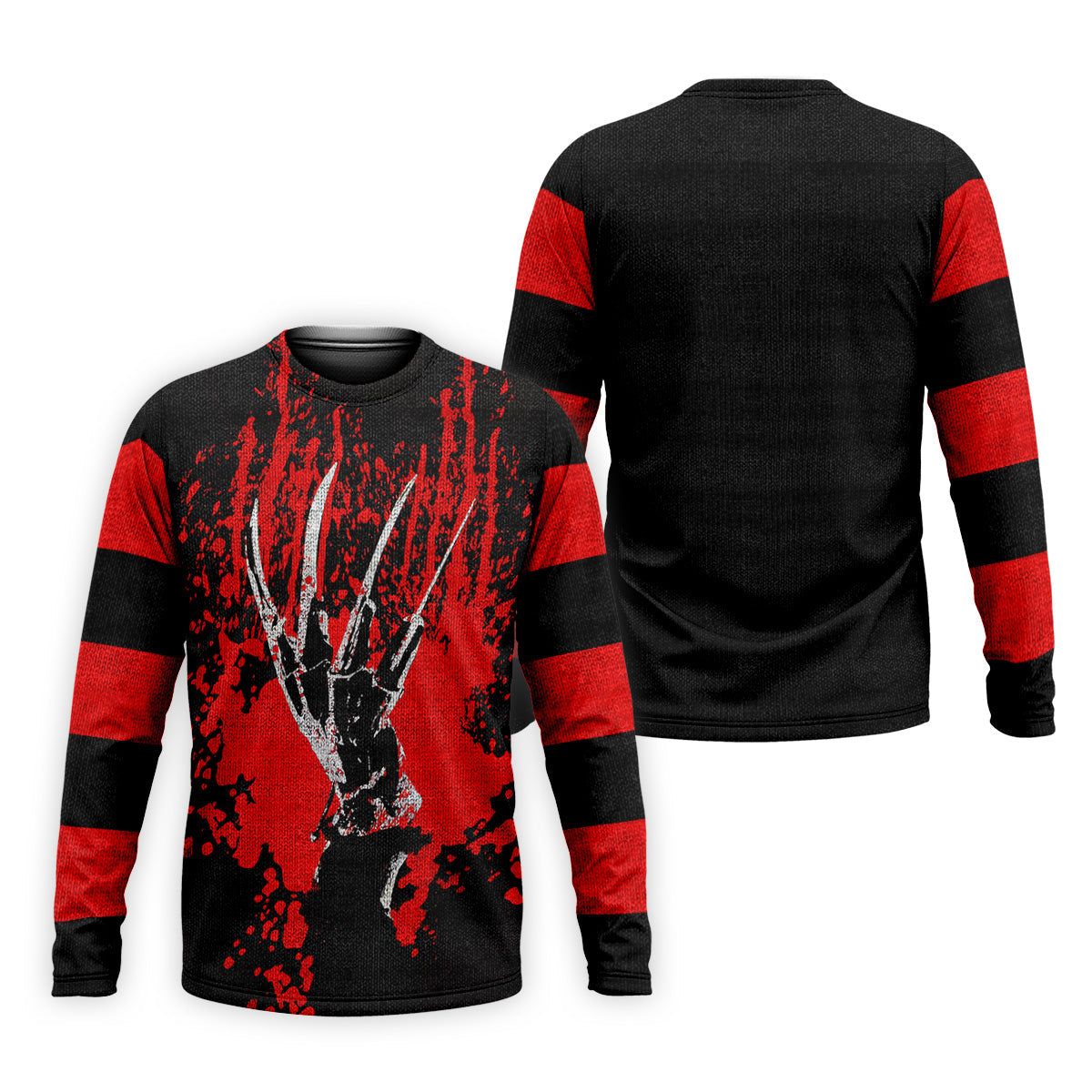 Horror Hand Golf Tops For Men, Horror Movie Golf Polos, Halloween Golf Shirt, Gift For Golfer