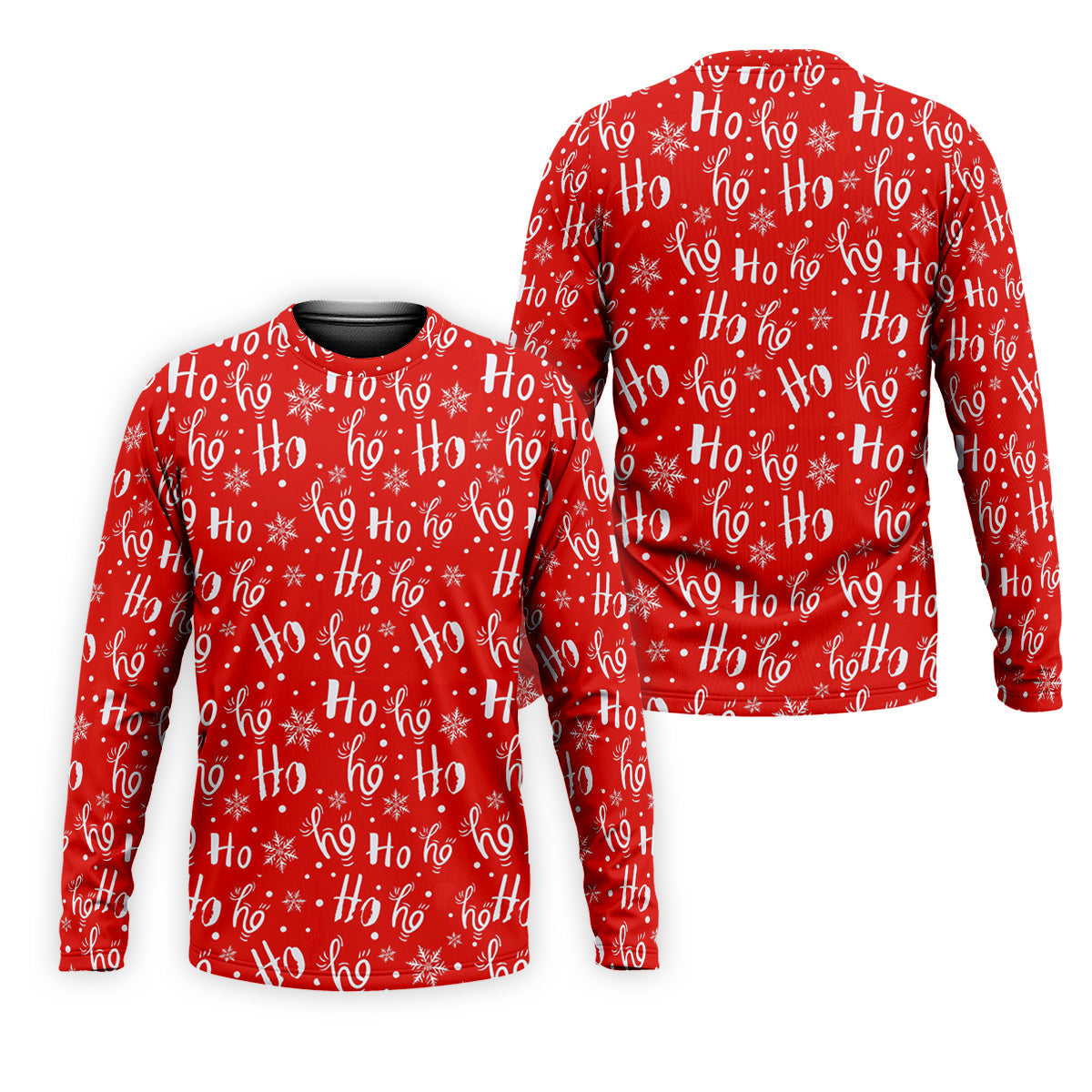 Ho Ho Ho Red Christmas Golf Tops For Men, Fun Golf Shirts For Men, Christmas Golf Shirt, Polo Shirts For Men