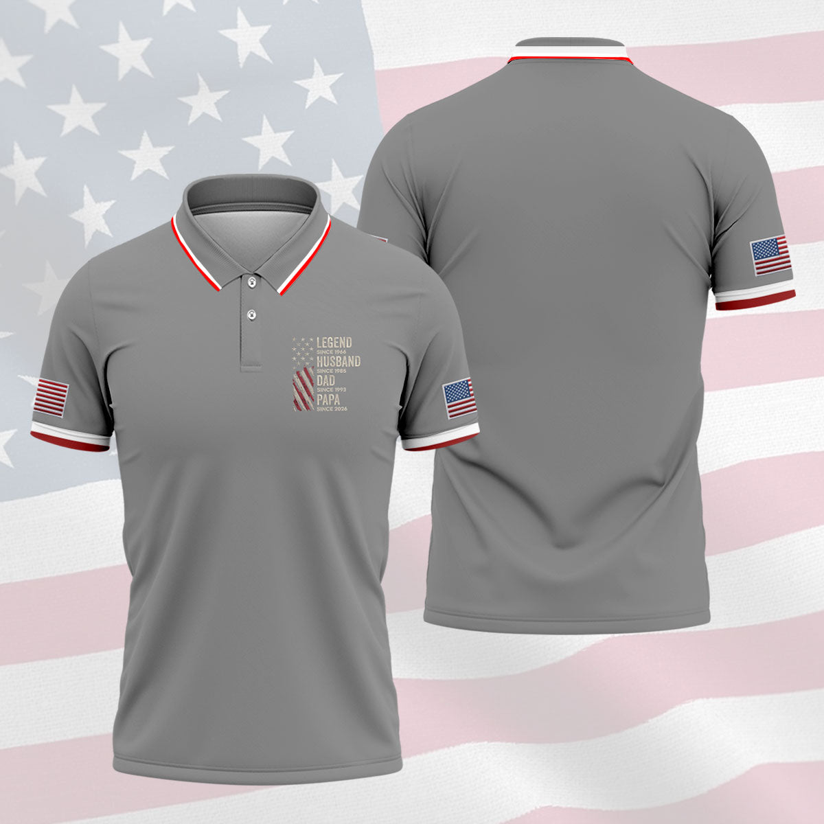 Legend Husband Dad Papa Father's Day Golf Shirt, Golf Gift For Dad, Gift Ideas For Grandpa