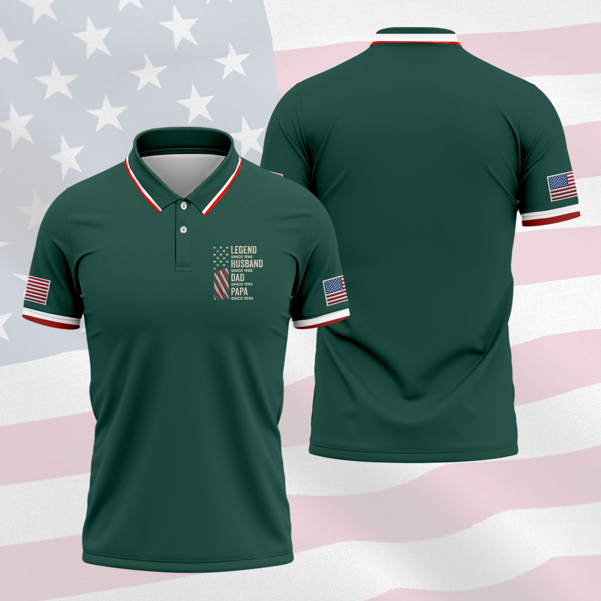 Legend Husband Dad Papa Father's Day Golf Shirt, Golf Gift For Dad, Gift Ideas For Grandpa
