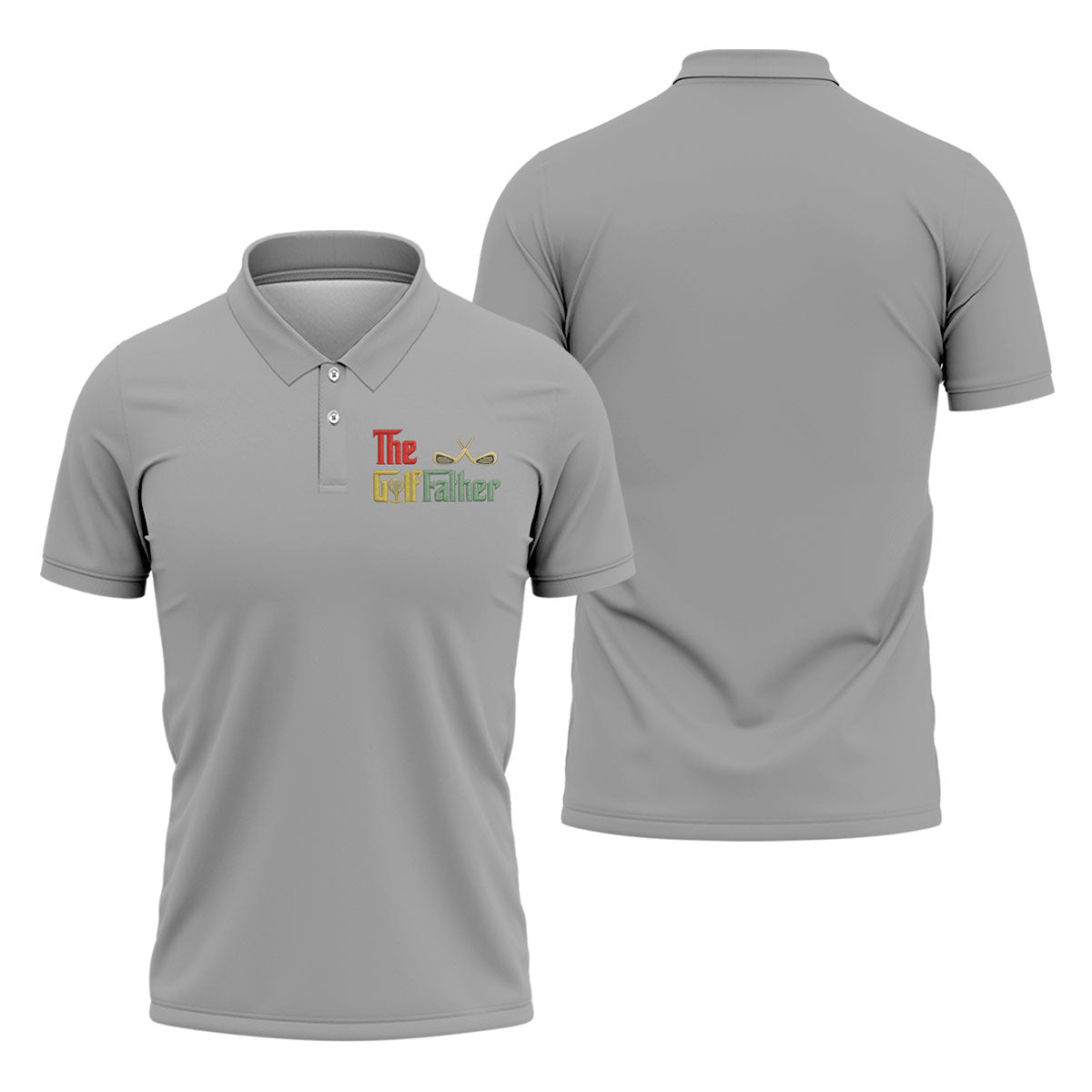 The Golf Father Golf Tops For Men, Father's Day Golf Shirt, Golf Gift For Dad