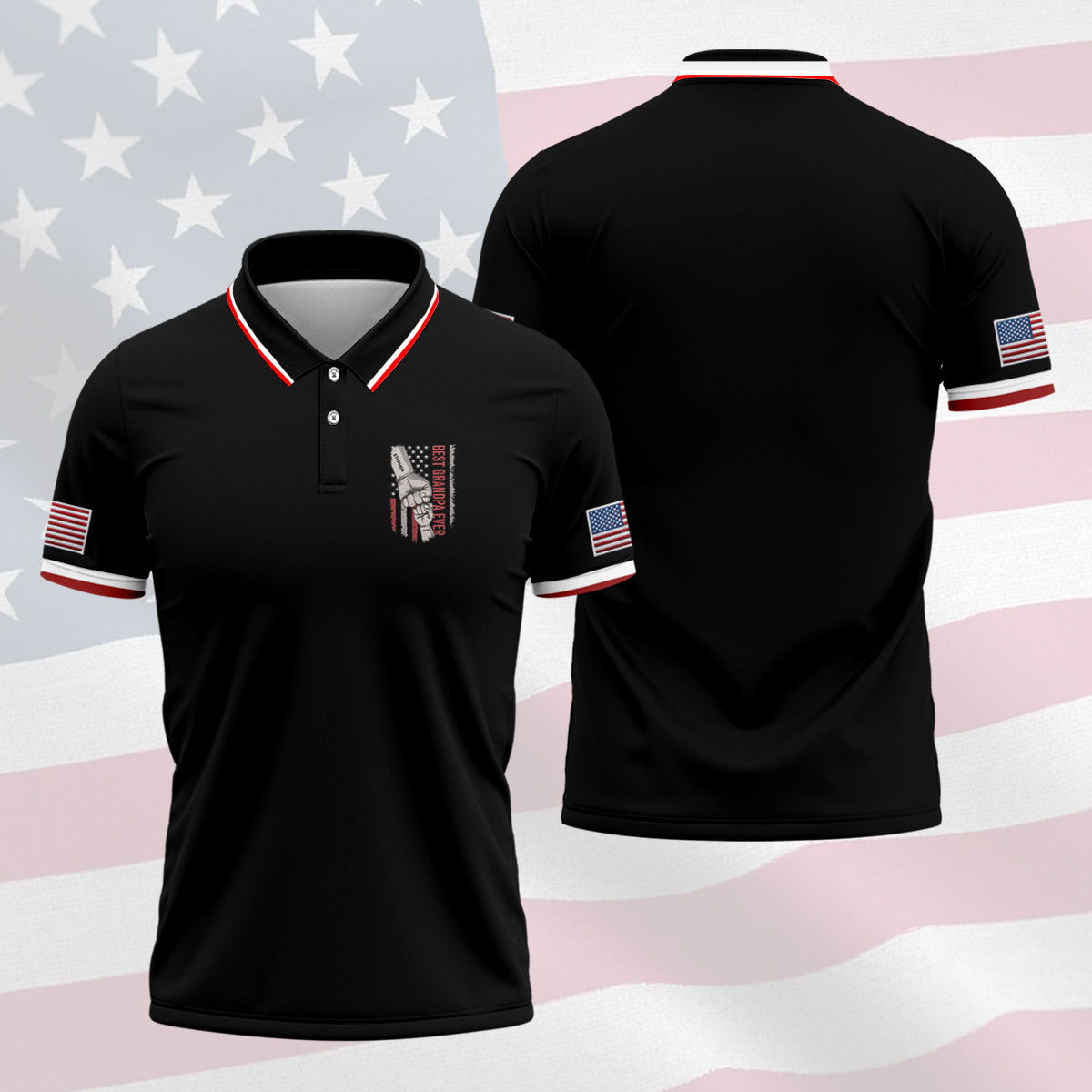 Best Grandpa Ever Father's Day Golf Shirt, Golf Shirts For Men, Gift Ideas For Grandpa