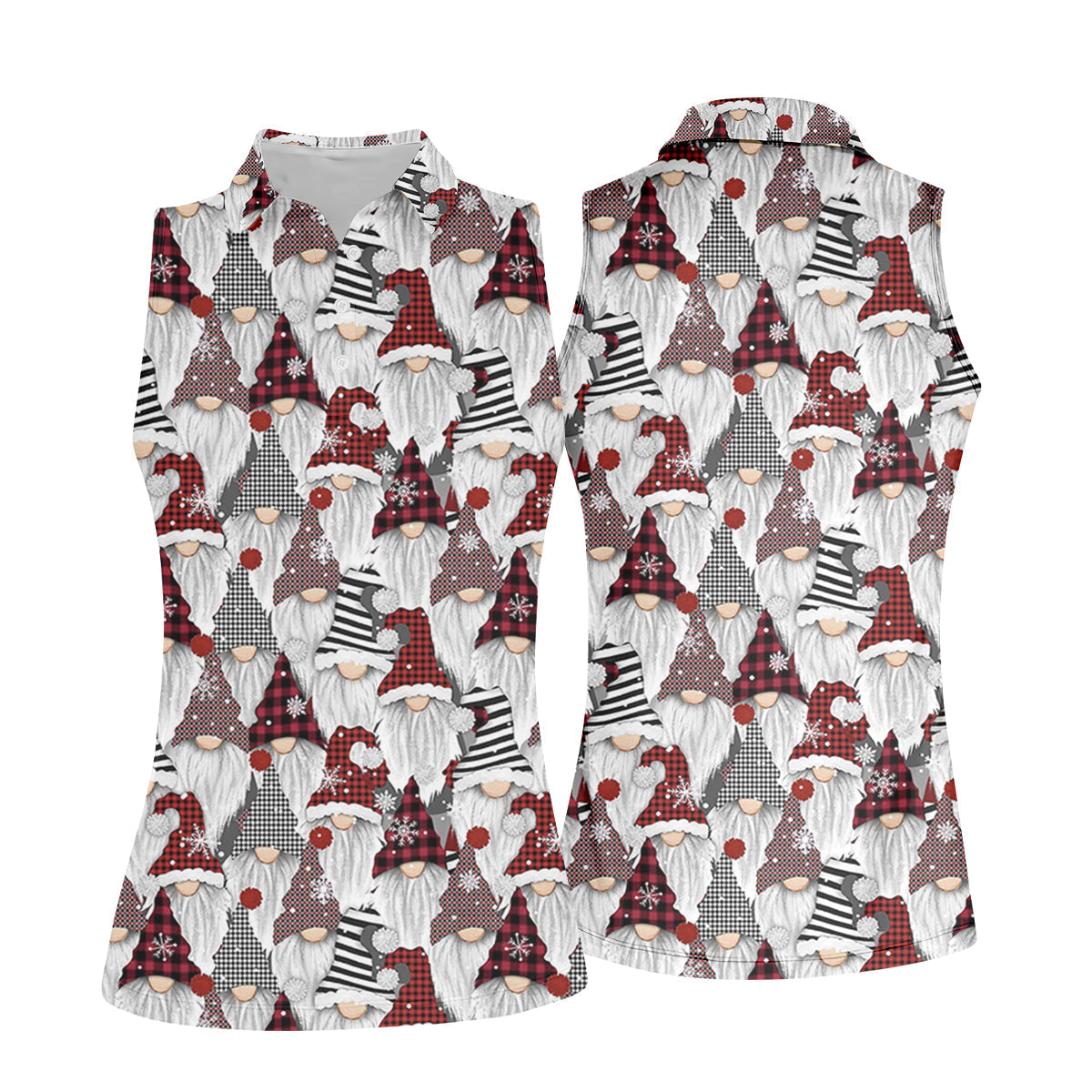 Casual Christmas Golf Tops For Women, Gift Christmas Golf Shirt Polos, Ladies Golf Apparel