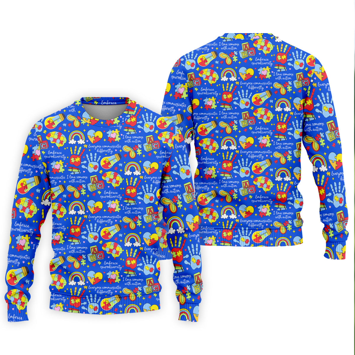 I Love Someone With Autism Blue Golf Shirt, Autism Awareness Color Polo Shirts For Men, Golf Shirts For Men