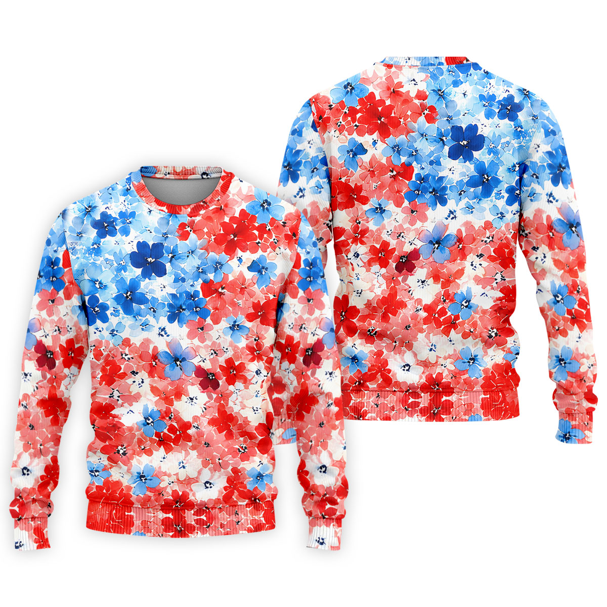 Red White Blue Hawaiian Golf Shirt, 250 Years Men's Golf Shirt, Polo Shirts For Men