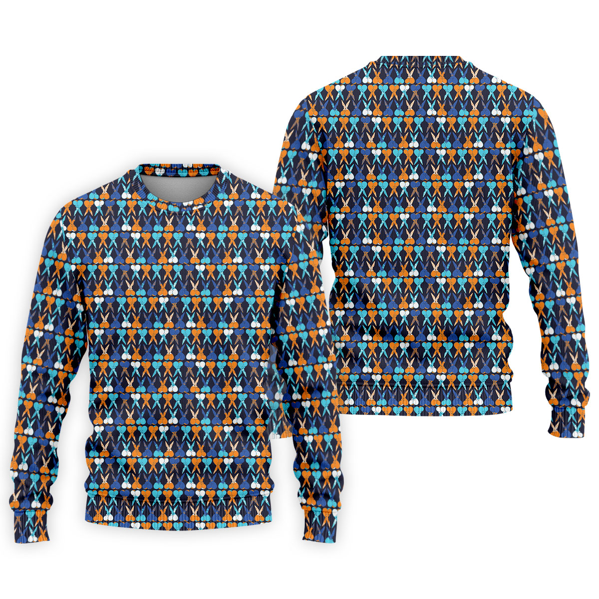 Funny Scissors Pattern Golf Polo Shirt, Golf Polo Shirts For Men, Mens Golf Apparel