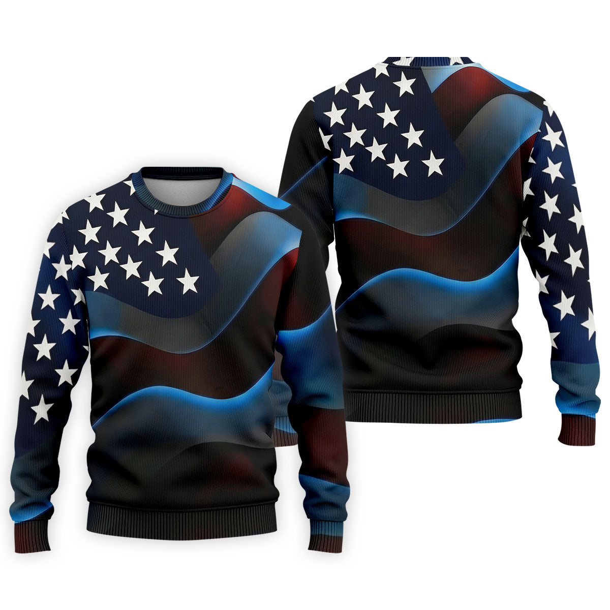 Patriotic American Flag 250th Anniversary Golf Tops For Men, Golf Shirts For Men, Polo Shirts For Men