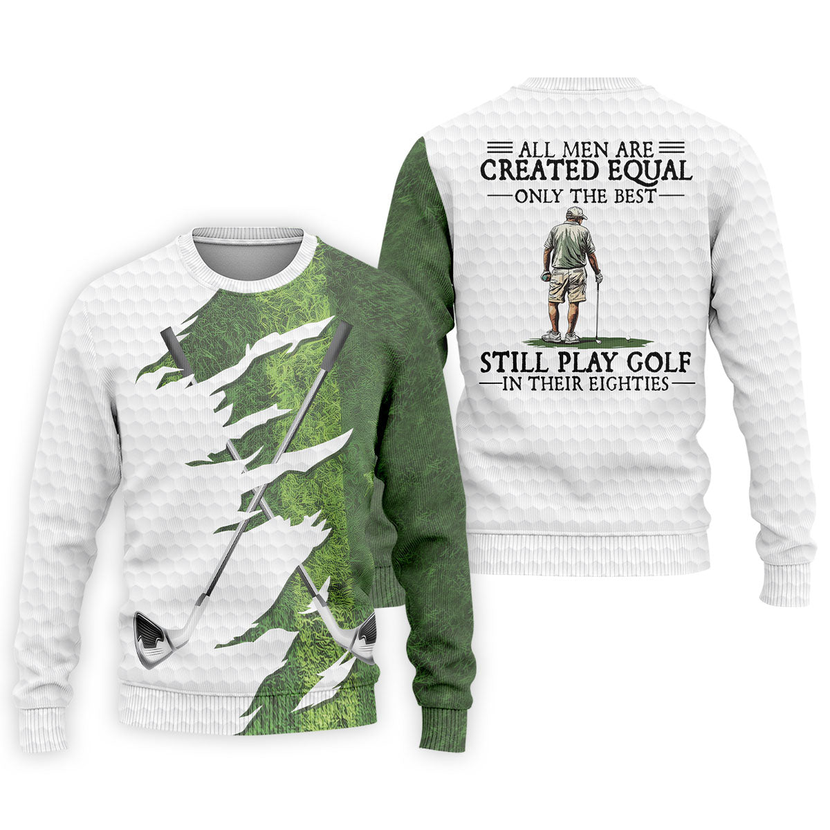 Personalized Ripped Fairway Golf Shirt, Men's Golf Shirt, Golf Polo Shirts For Men