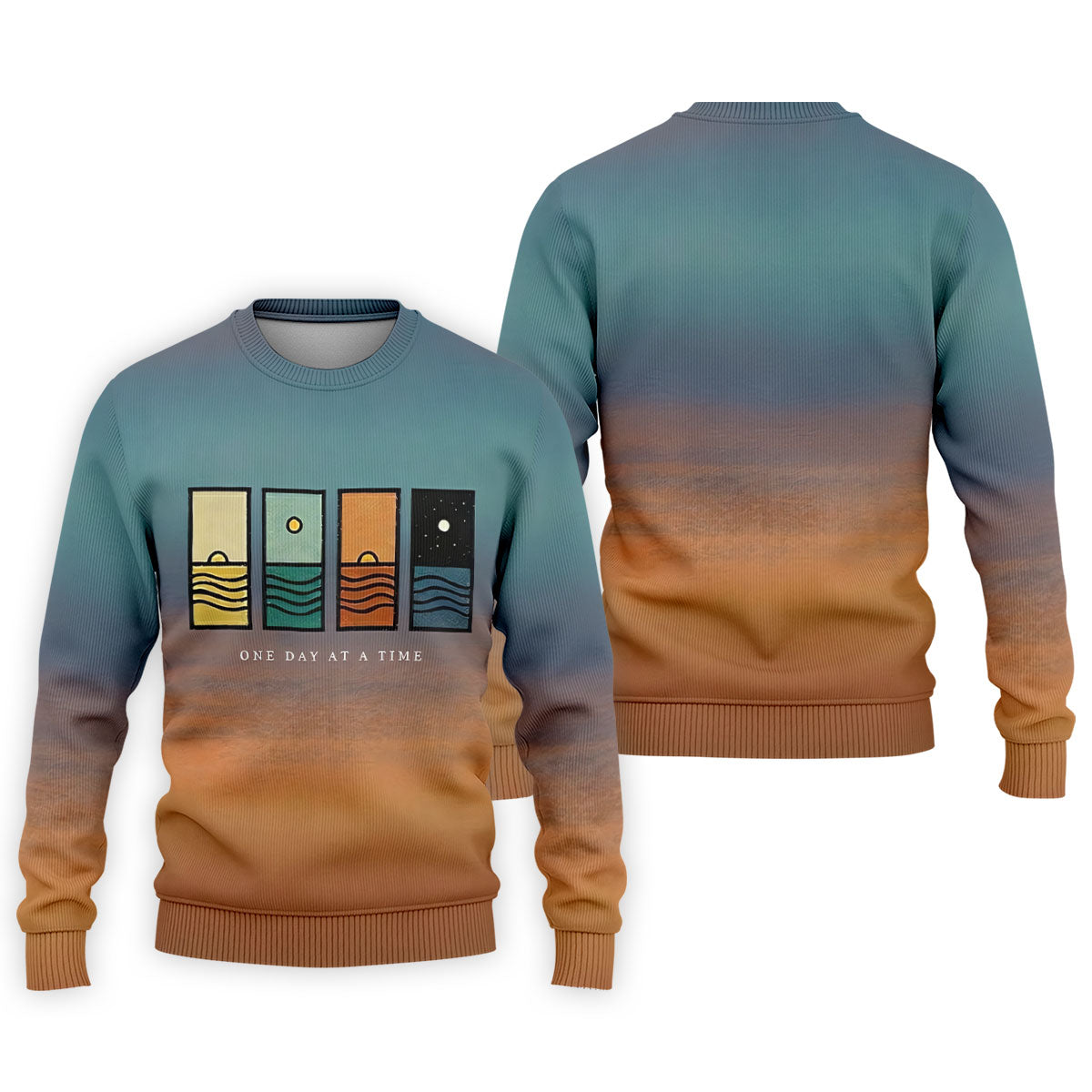 One Day At A Time Suicide Prevention Abstract Mens Golf Polo, Golf Polo Shirts For Men