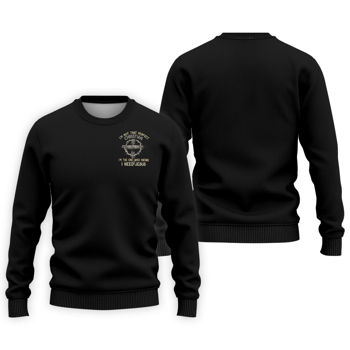 Funny Imperfect Christian Jesus Polo Shirt, Golf Shirts For Men, Mens Golf Apparel