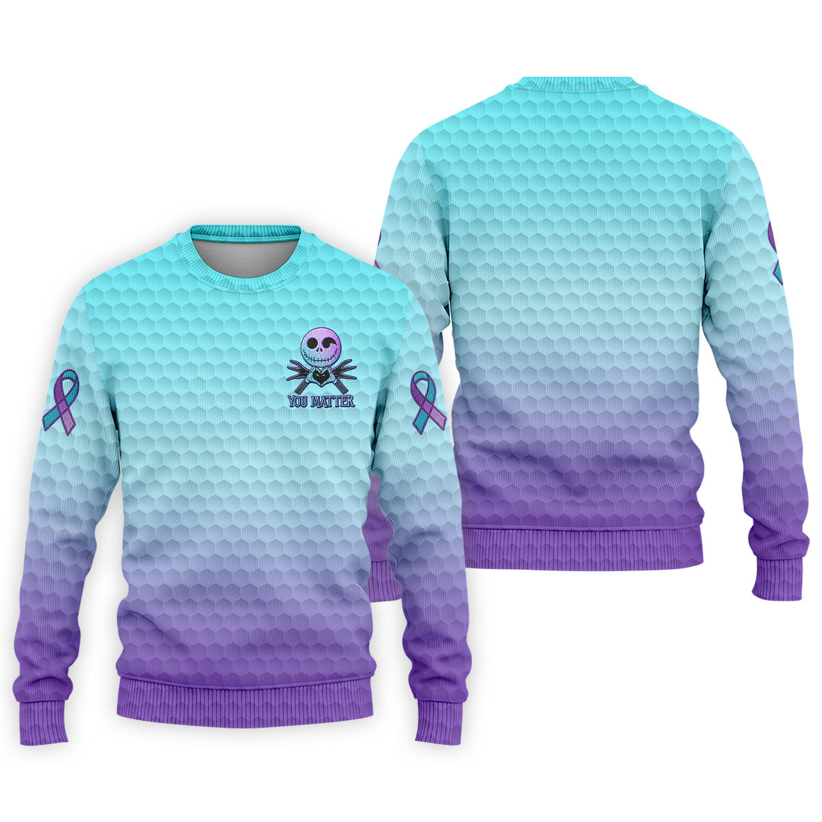 You Matter Suicide Prevention Skeleton Pocket Logo Polo Shirts For Men, Mens Golf Polo