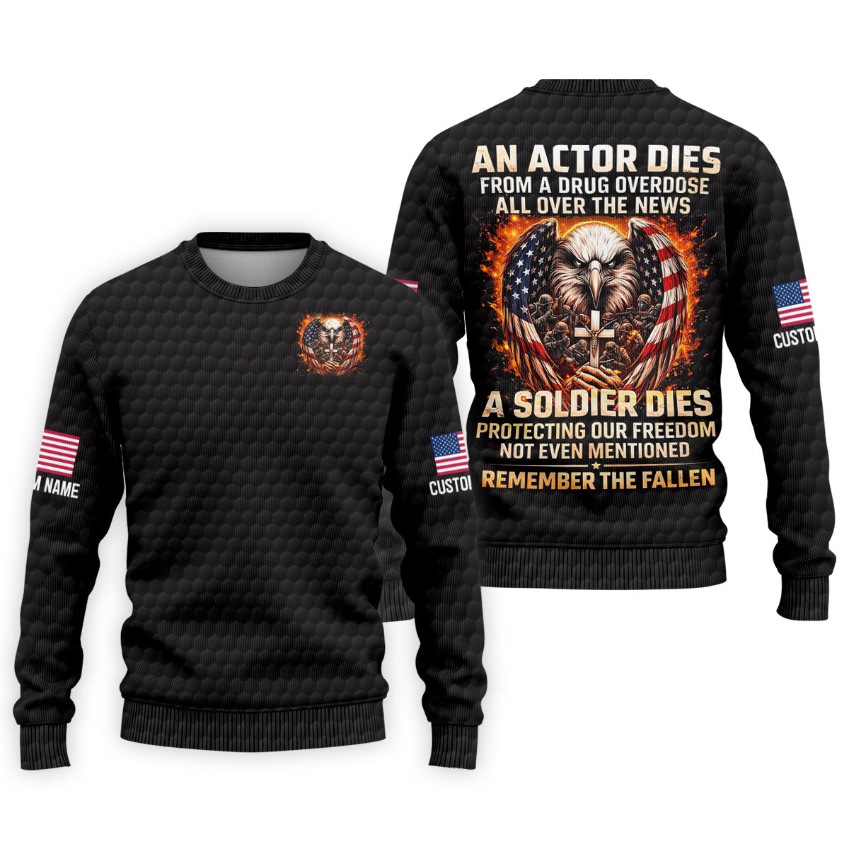 Remember The Fallen Faith Cross 250 Years Patriotic Golf Shirt, Veterans Day Memorial Golf Shirts For Men