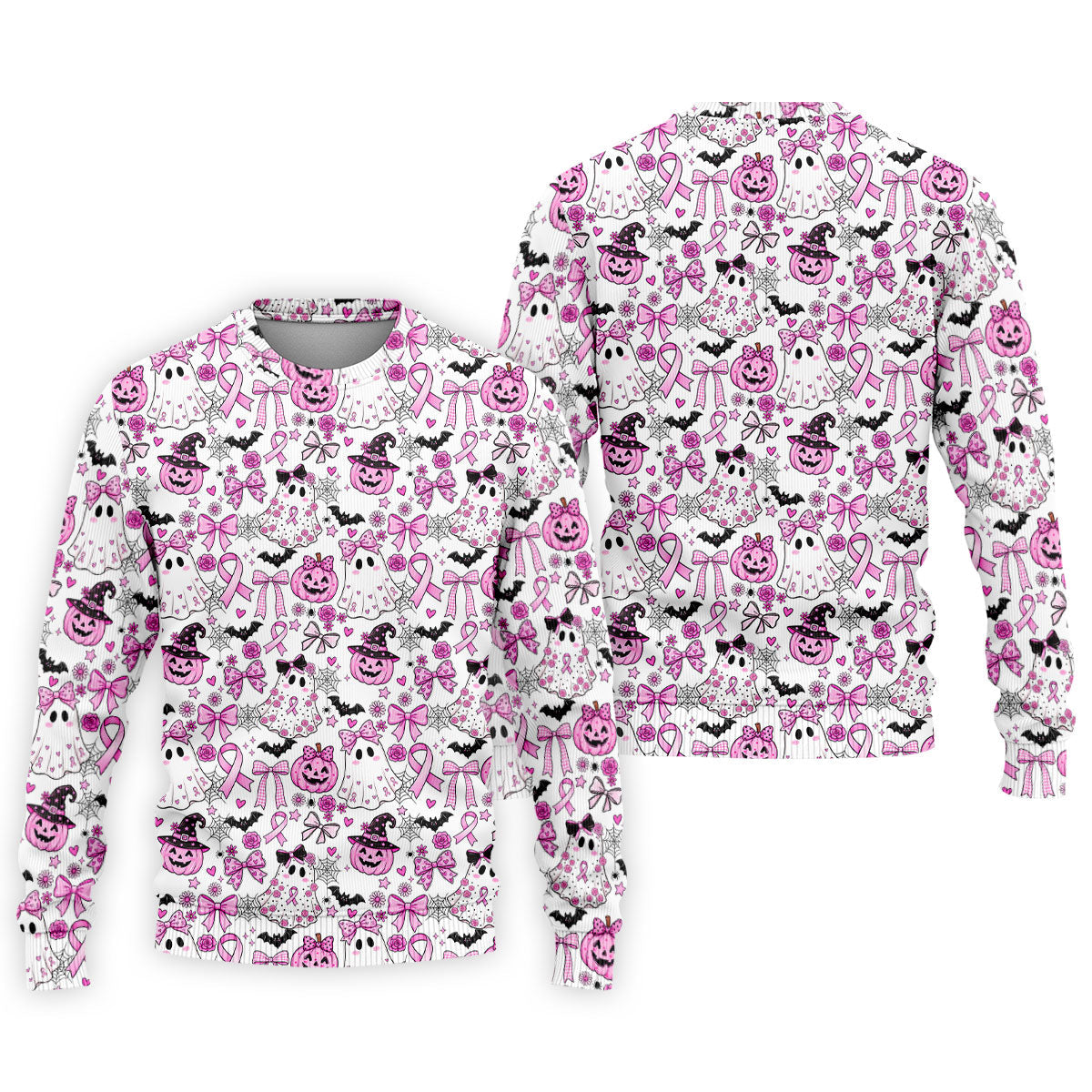 Pink Breast Cancer Witch Halloween Golf Polo Shirt, Mens Golf Polo, Golf Shirts For Men