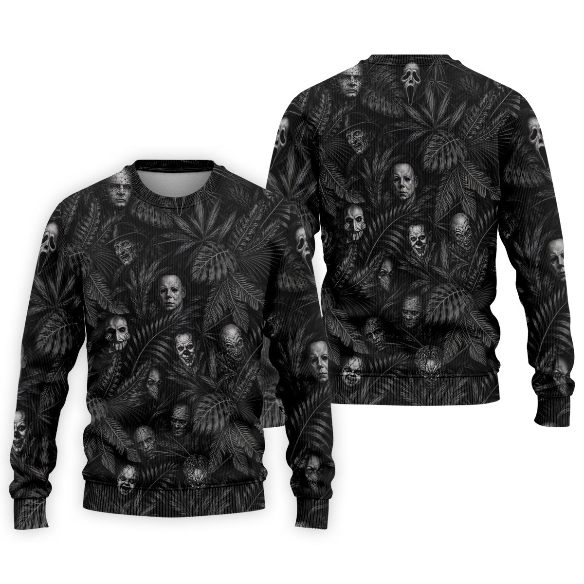 Horror Character Halloween Golf Shirt, Golf Shirts For Men, Mens Golf Apparel