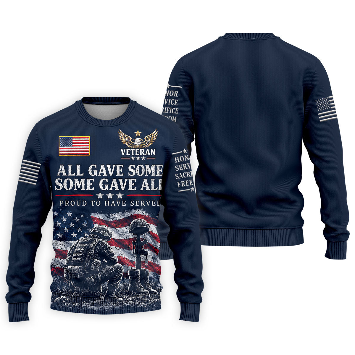 All Gave Some Some Gave All Polo Shirt, Veterans Day Golf Shirt, Golf Shirts For Men