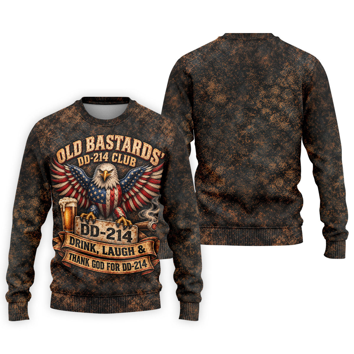 Old Bastards DD-214 Club Eagle Golf Polo Shirt, Veterans Day Shirt, Mens Golf Shirts