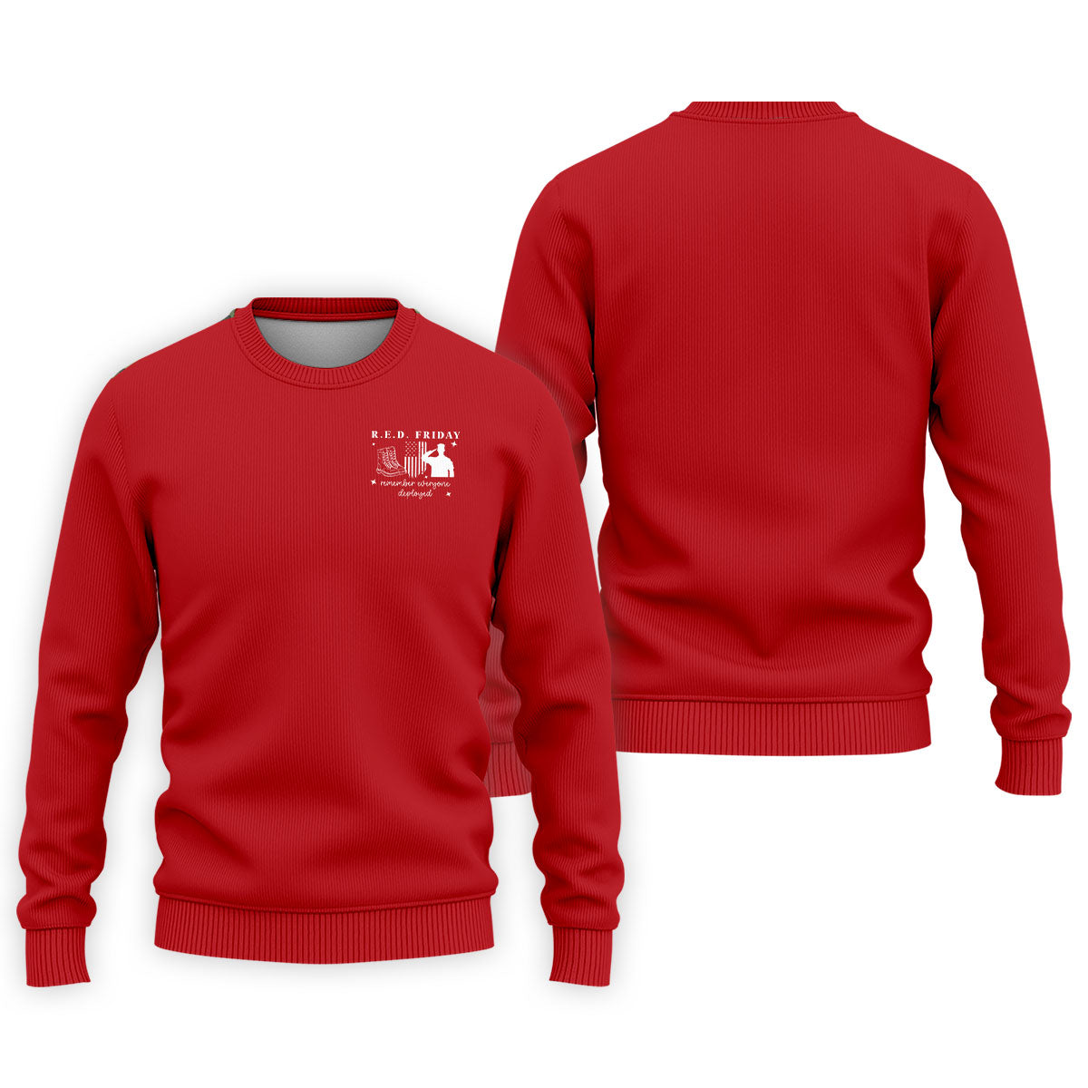 RED Friday Camo Red Patriotic 4th Of July Golf Shirt, 250th Anniversary Golf Shirts For Men