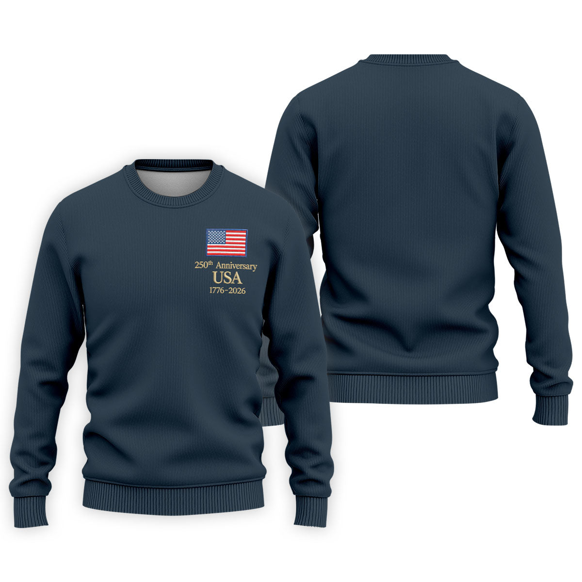 250th Anniversary USA Flag Logo 4th Of July Golf Shirt, Vintage Patriot Golf Shirts For Men