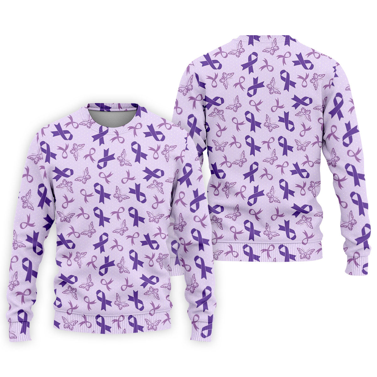 Breast Cancer Purple Ribbon Butterfly Polo Shirt, Mens Golf Polo, Breast Cancer Shirt