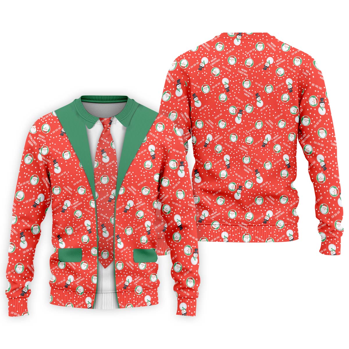 Ho Ho Ho Merry Christmas Funny Print Golf Tops For Men, Christmas Golf Shirt, Polo Shirts For Men