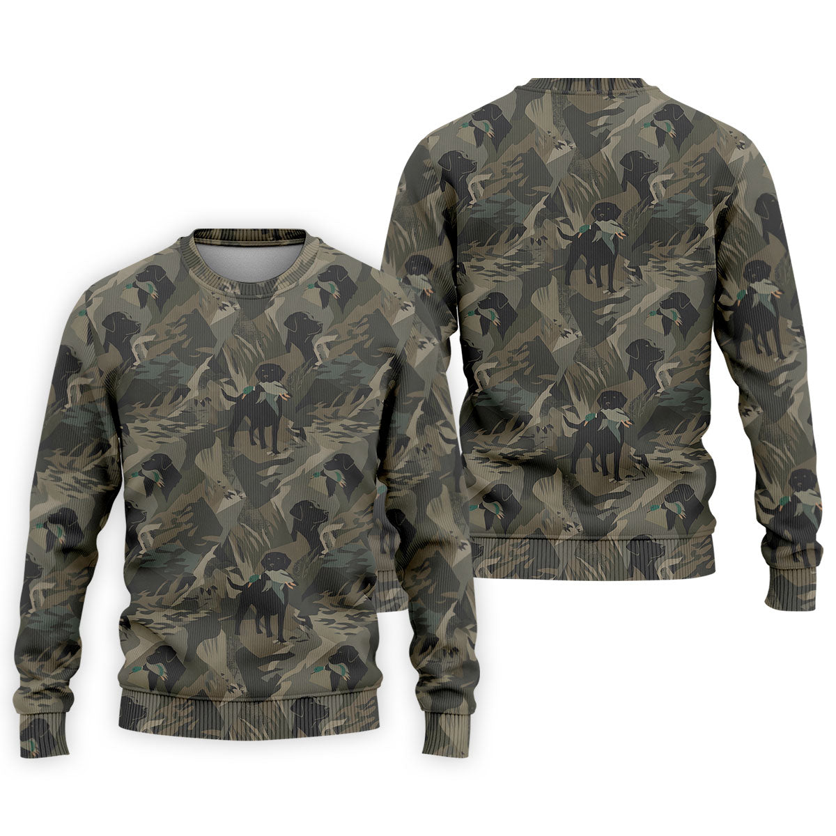 Duck Hunting Labrador Hawaiian Golf Shirt, Golf Shirts For Men, Mens Golf Apparel