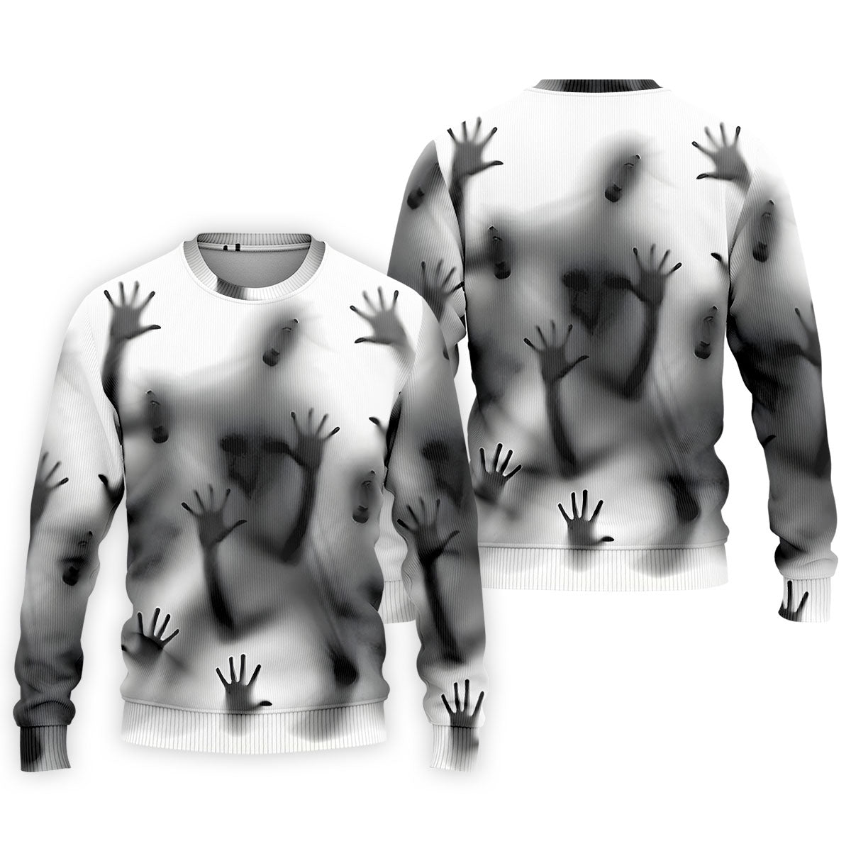 Haunted Shadow Silhouette Golf Polo Shirt, Men's Golf Shirts, Hawaiian Golf Shirt
