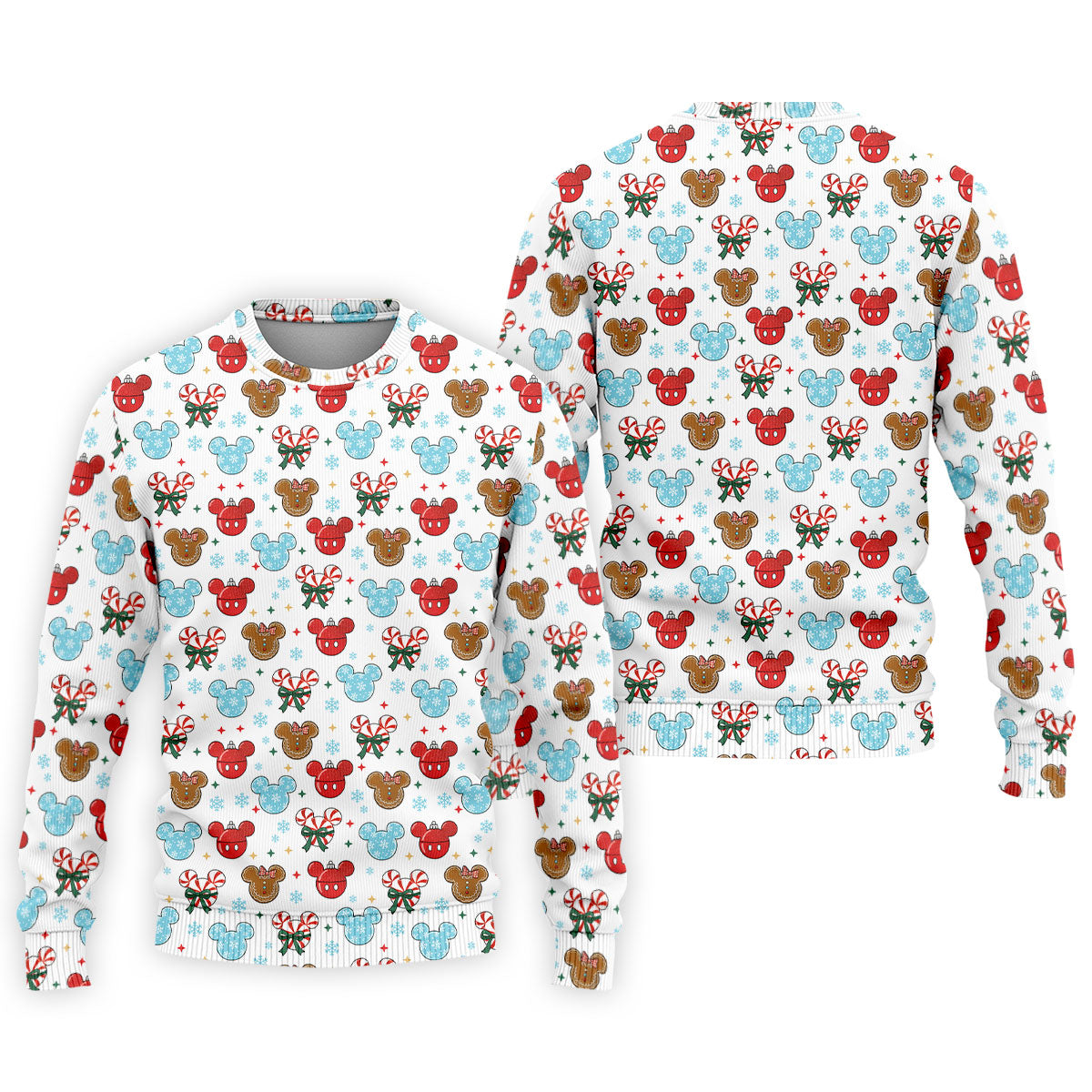 Funny Gingerbread Christmas Candy Cane Golf Tops For Men, Polo Shirts For Men, Christmas Golf Shirt