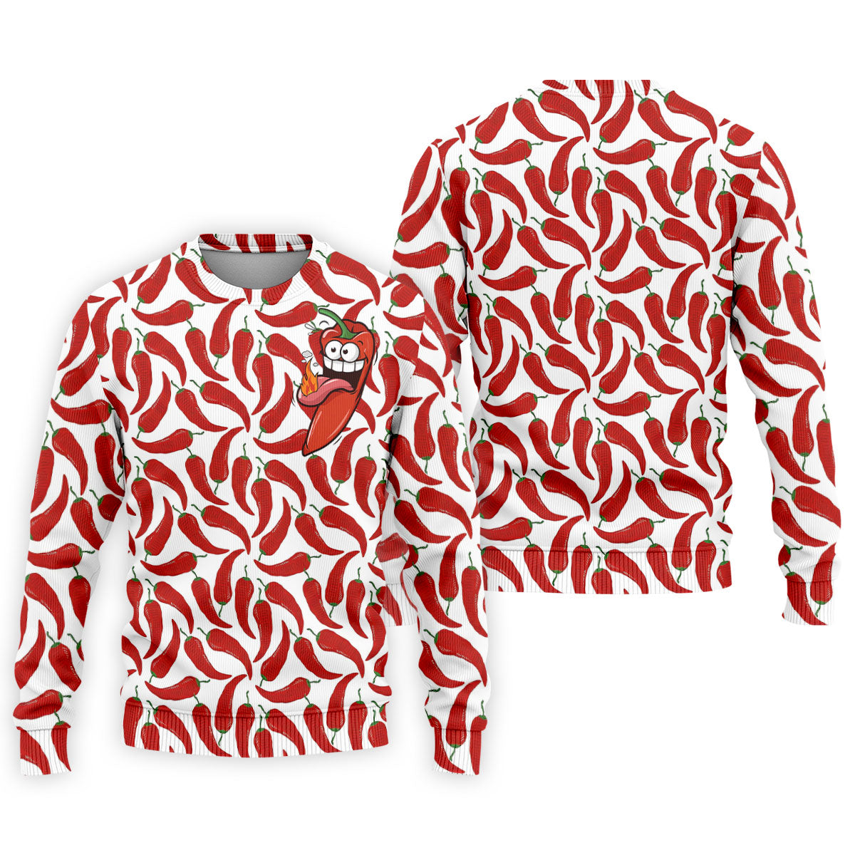 Spicy Hot Pepper Cinco De Mayo Celebration Fiesta Themed Golf Tops For Men, Golf Shirts For Men