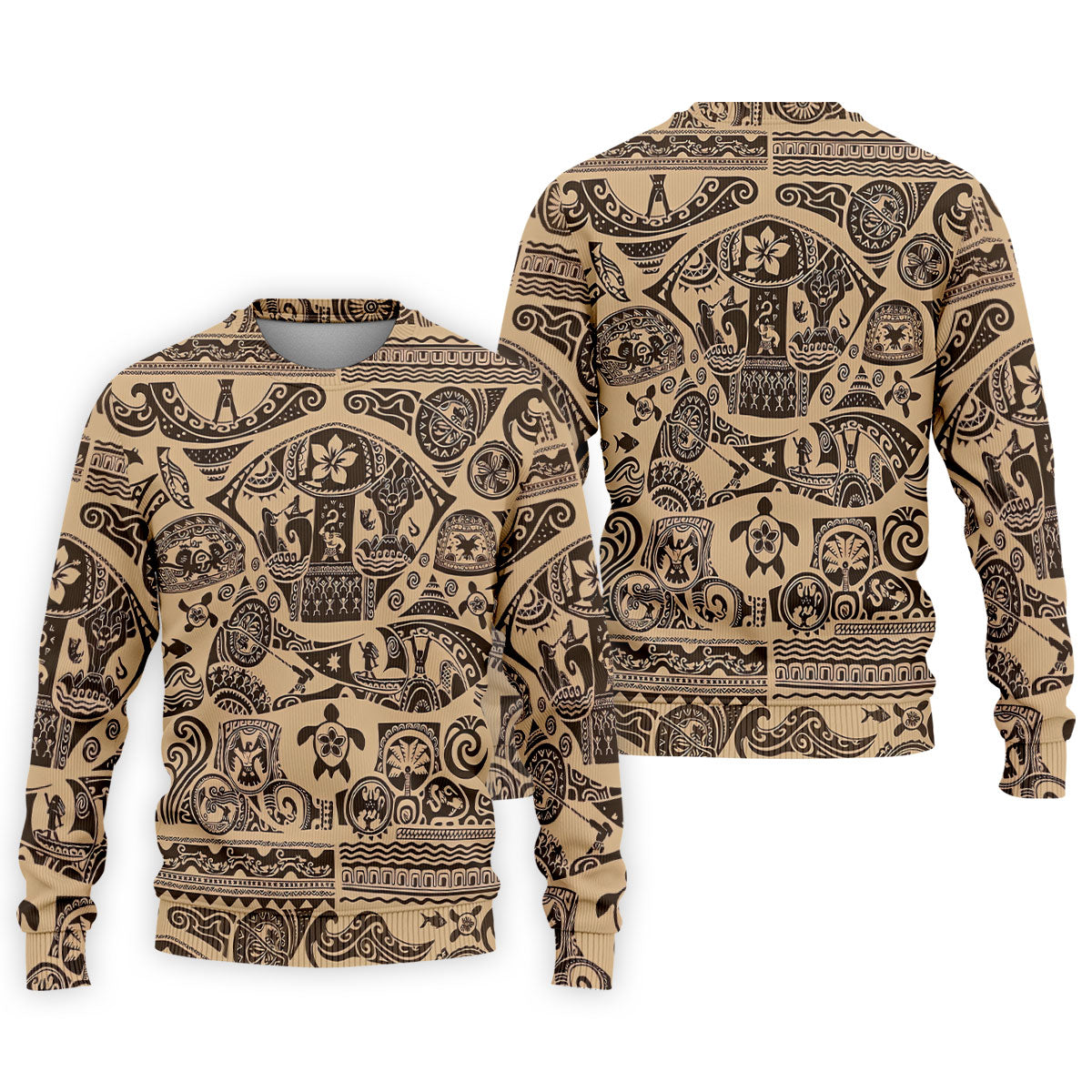 Polynesian Tribal Hawaiian Golf Shirt, Golf Shirts For Men, Mens Golf Apparel
