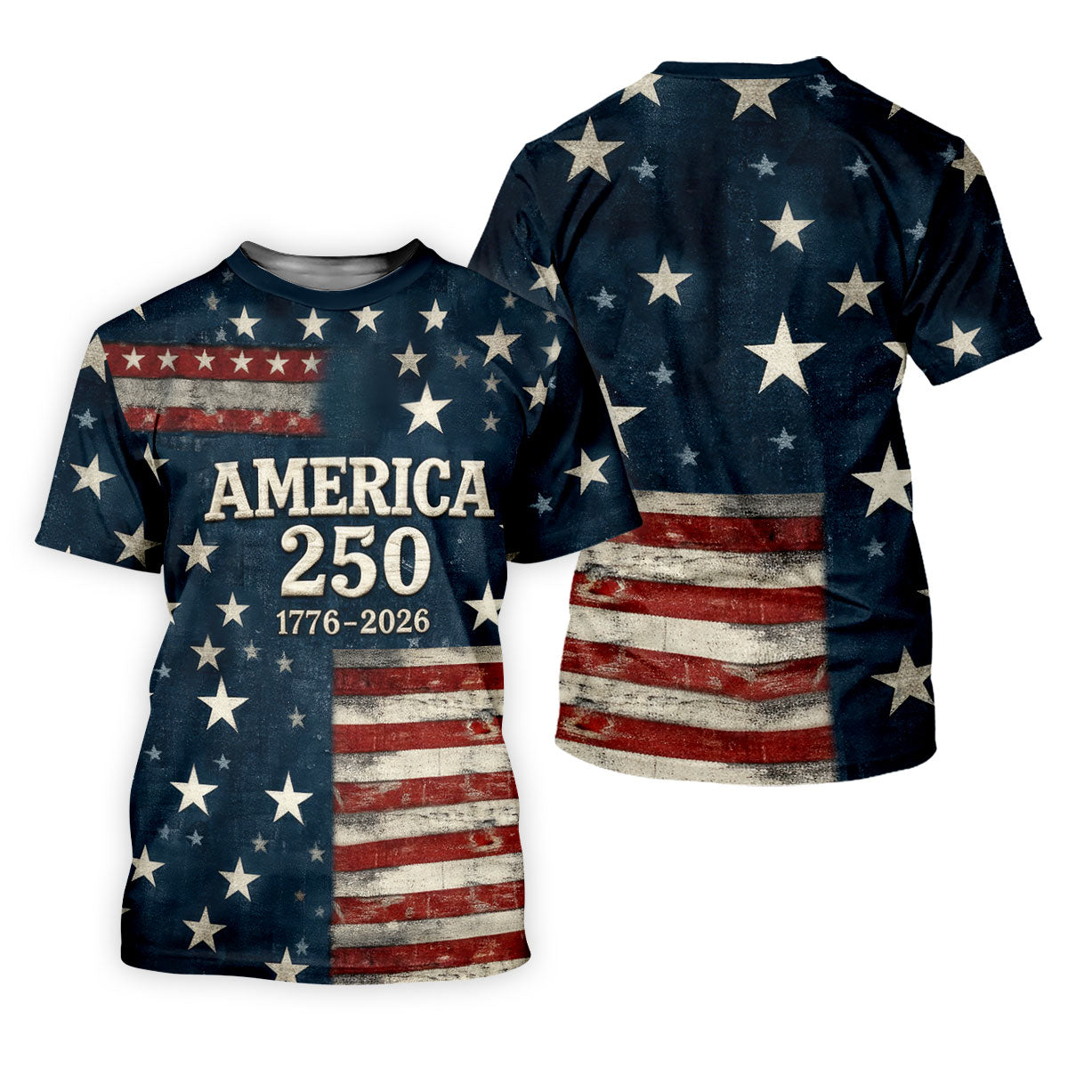 US America 250 Year Anniversary Veterans Day Golf Shirt, Patriotic 4th Of July Golf Shirts For Men