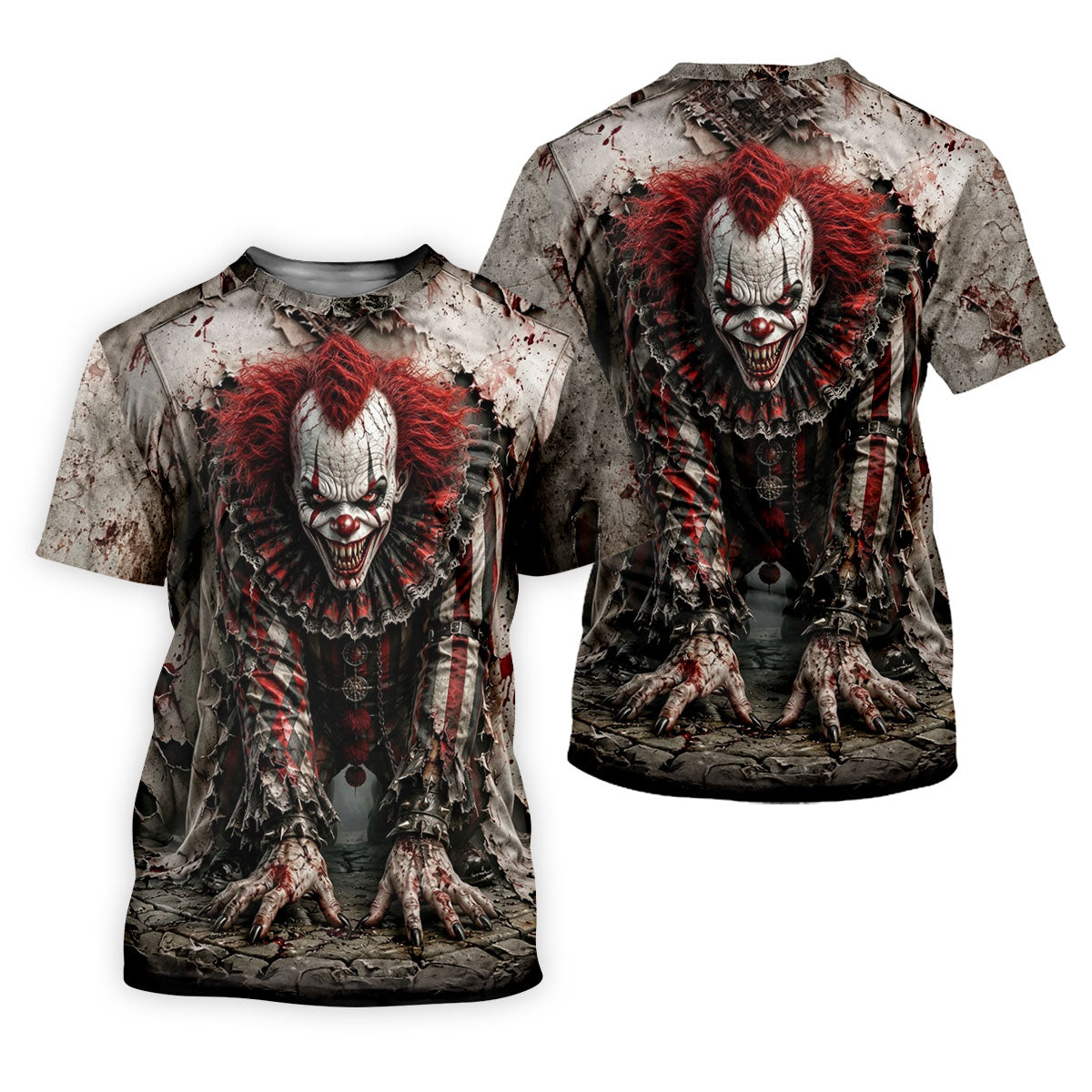 Halloween Horror Character Golf Shirt, Women's Golf Polo, Hawaiian Golf Shirt