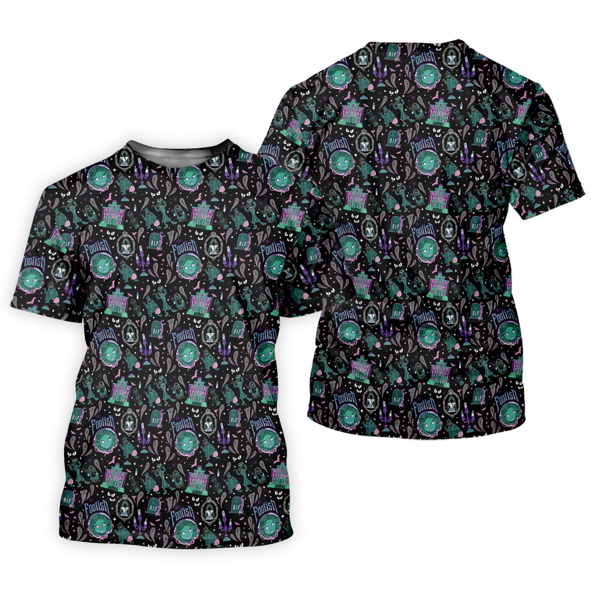 Foolish Horror Character Halloween Polo Shirt, Women's Golf Apparel, Golf Shirts For Women