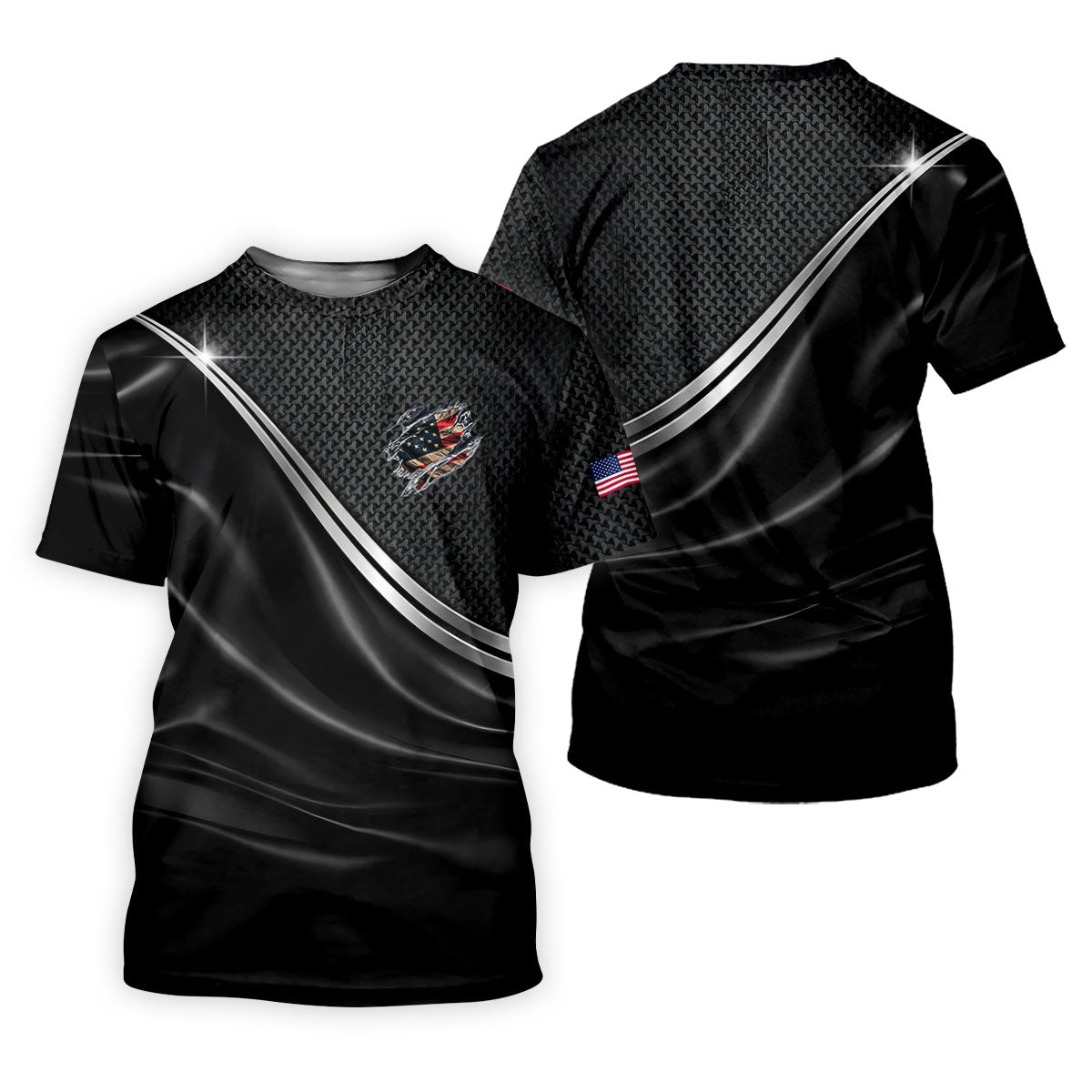 250 Years Ripped Flag Patriotic Golf Shirt, 4th Of July Golf Shirt, Golf Shirt For Women