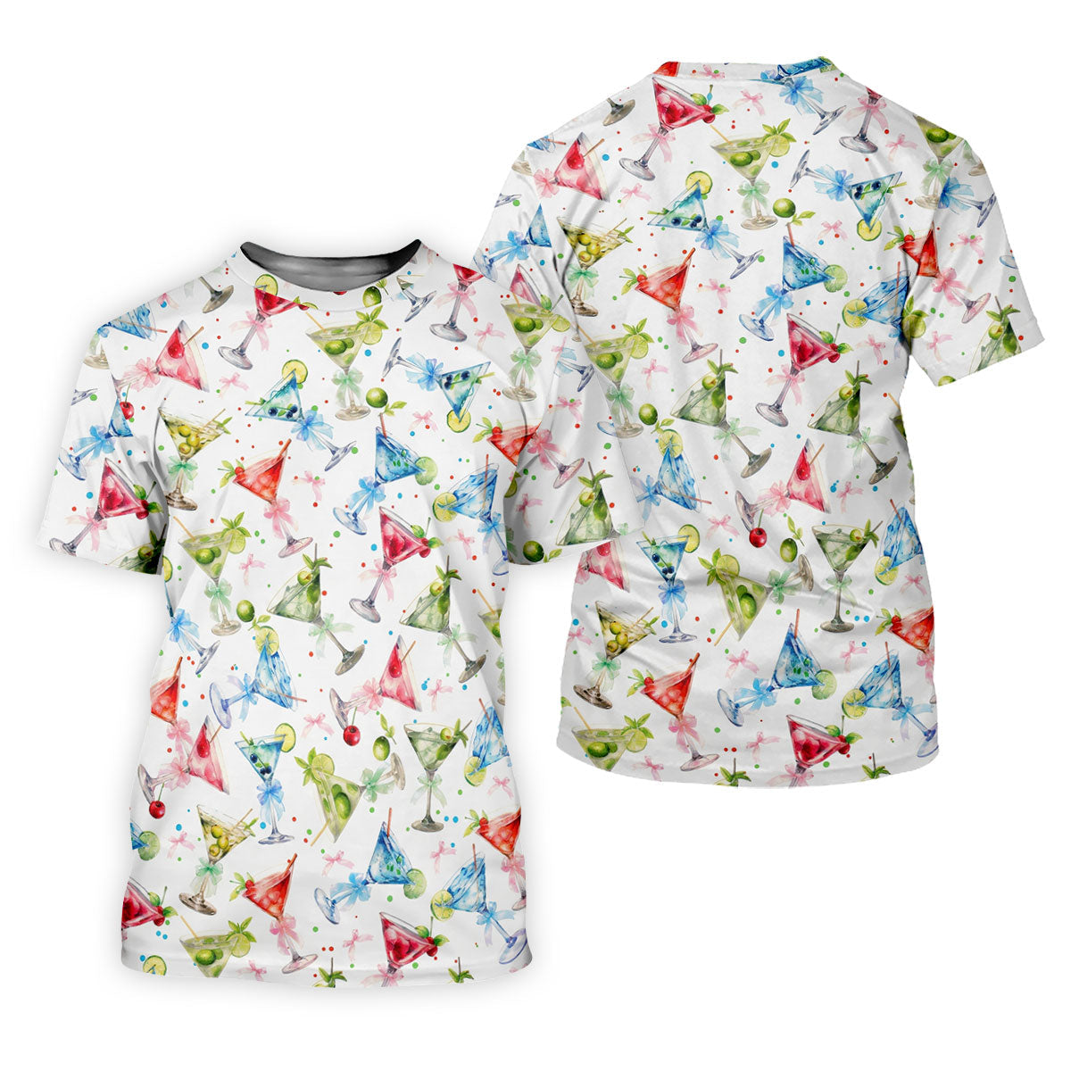 Coquette Martini Cinco De Mayo Celebration Ladies Golf Tops, Summer Theme Golf Shirt For Women