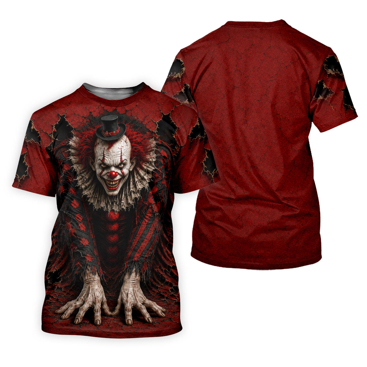 Top Hat Horror Character Halloween Golf Shirt, Women's Golf Polo, Ladies Golf Shirts
