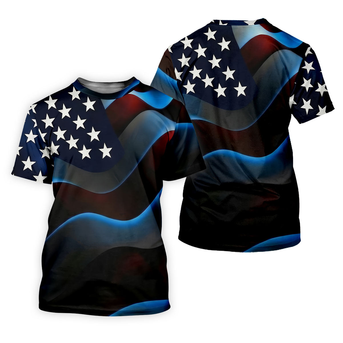 Patriotic American Flag 250th Anniversary Golf Tops For Men, Golf Shirts For Men, Polo Shirts For Men