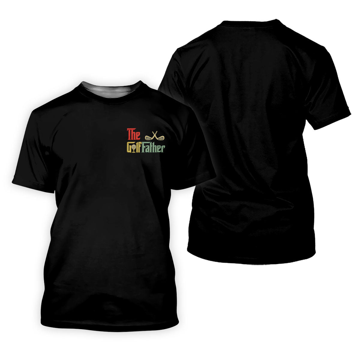 The Golf Father Golf Tops For Men, Father's Day Golf Shirt, Golf Gift For Dad