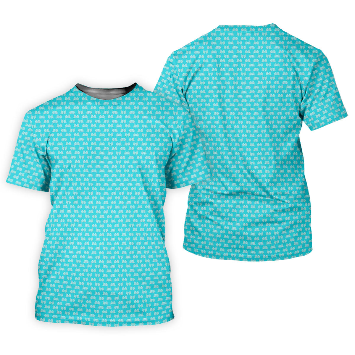 Funny Golf Balls Adult Humor Turquoise Blue Women's Golf Tops, Ladies Golf Shirts