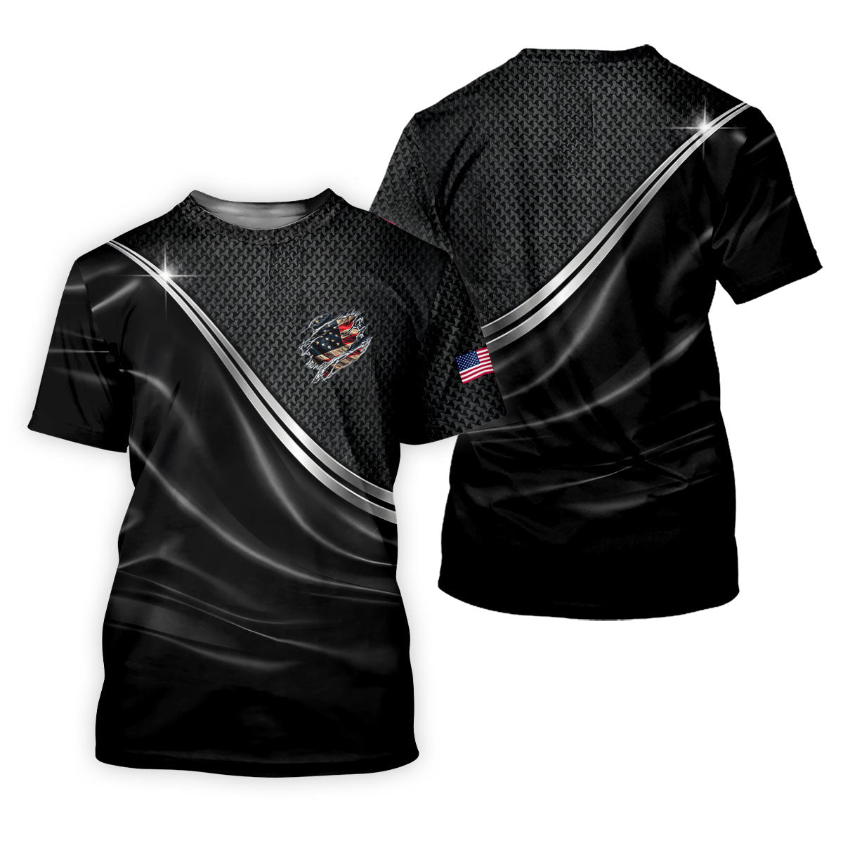 250 Years Ripped Flag Patriotic Golf Shirt, 4th Of July Golf Shirt, Golf Shirts For Men