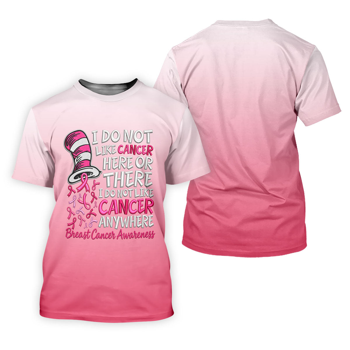 I Do Not Like Cancer Anywhere Breast Cancer Polo Shirt, Ladies Golf Shirt, Womens Golf Tops