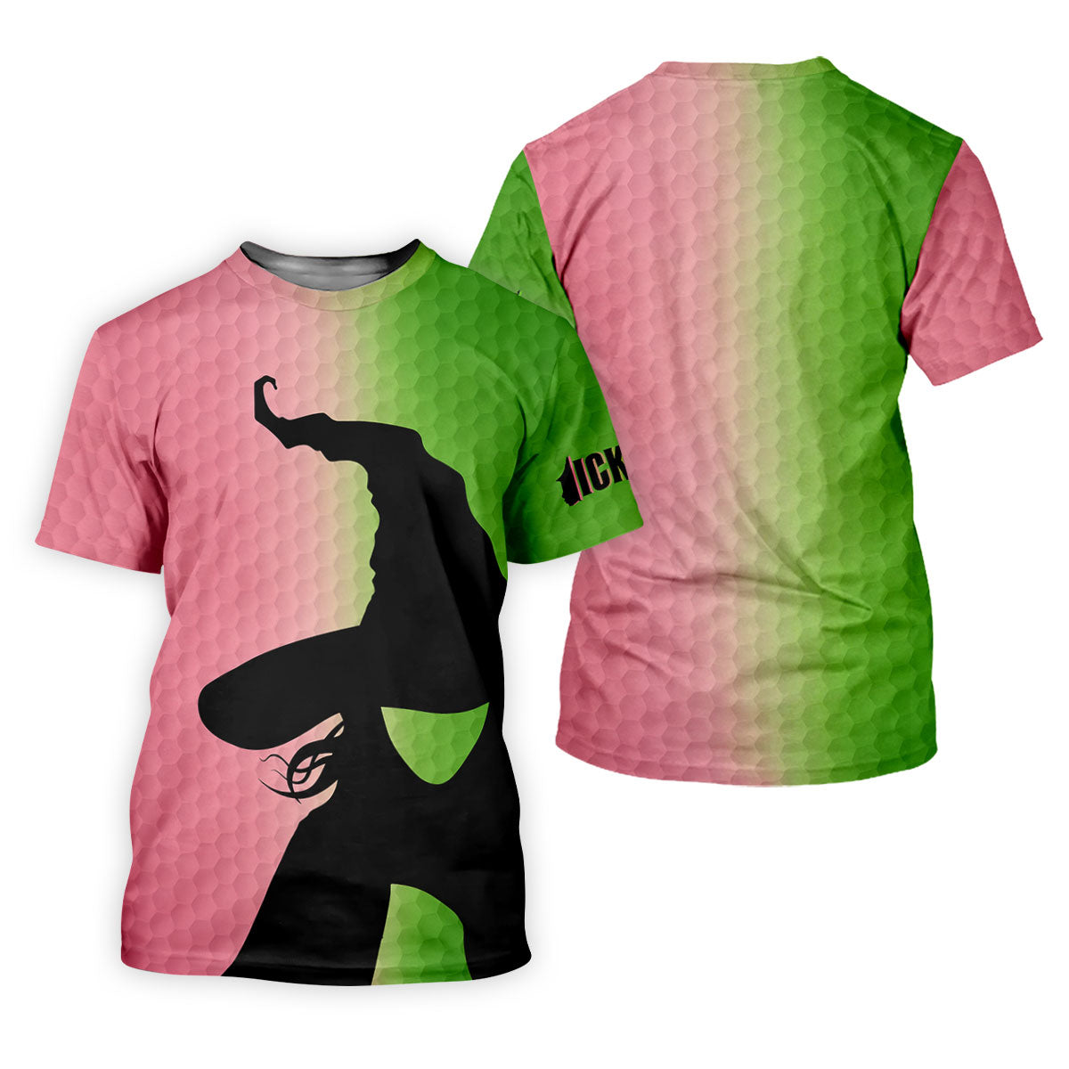 Halloween Witch Hat Golf Polo Shirt, Men's Golf Shirt, Golf Polo Shirts For Men